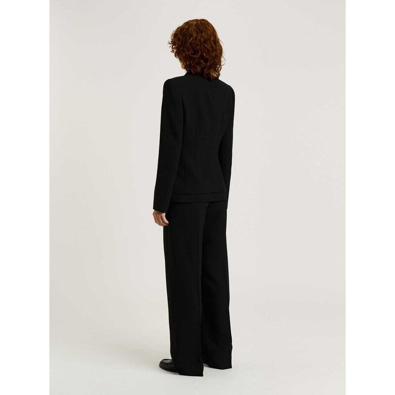 Veronika Maine Double Weave Single Breasted Blazer image number 1